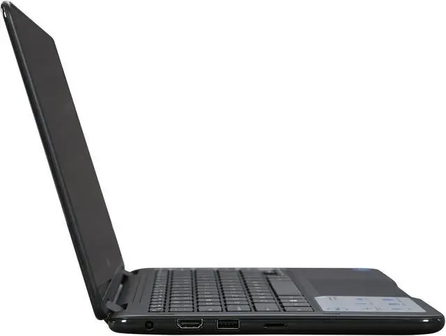 Alt view image 5 of 9 - DELL Inspiron Intel Pentium N3710 4GB Memory 500GB HDD Intel HD Graphics 11.6" Touch Screen 1366 x 768 Convertible 2-in-1 Laptop Windows 10 Home 64-Bit i3168-3272GRY