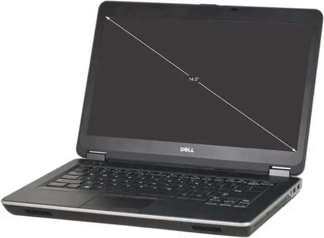Alt view image 2 of 5 - DELL B Grade Laptop Intel Core i5-4300M 8GB Memory 240 GB SSD Intel HD Graphics 4600 14.0" Non-Touch Screen Windows 10 Pro 64-Bit E6440