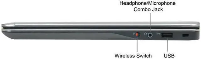 Alt view image 3 of 4 - DELL Latitude Intel Core i5-4310U 8GB Memory 256 GB SSD 14.0" Non-Touch Screen 1366 x 768 A Grade Ultrabook Windows 10 Pro 64-Bit E7440