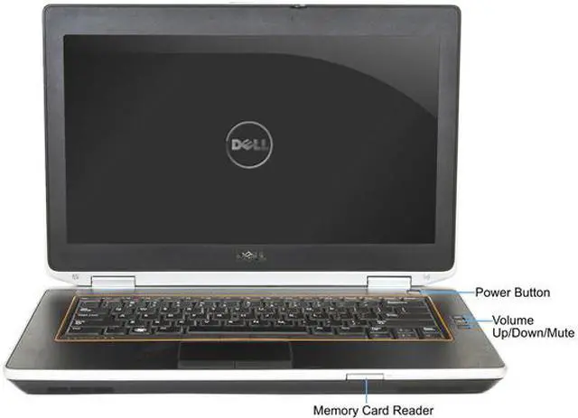 Alt view image 3 of 5 - DELL Laptop Latitude E6420 Intel Core i5 2nd Gen 2520M (2.50 GHz) 8 GB Memory 256 GB SSD 14.0" Windows 10 Pro 64-Bit