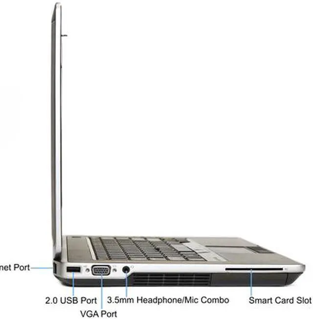 Alt view image 4 of 5 - DELL Laptop Latitude E6420 Intel Core i5 2nd Gen 2520M (2.50 GHz) 8 GB Memory 256 GB SSD 14.0" Windows 10 Pro 64-Bit