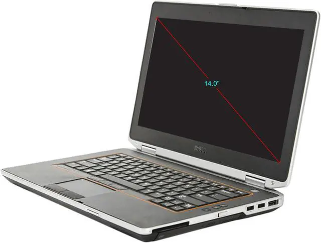 Alt view image 2 of 5 - DELL Laptop Latitude E6420 Intel Core i5 2nd Gen 2520M (2.50 GHz) 8 GB Memory 256 GB SSD 14.0" Windows 10 Pro 64-Bit