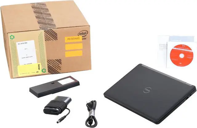 Alt view image 8 of 8 - DELL A Grade Dell Recertified Laptop Latitude Intel Core i5-4210U 4GB Memory 500GB HDD Intel HD Graphics 4400 12.5" Non-Touch Screen Windows 7 Professional 64-Bit E5250