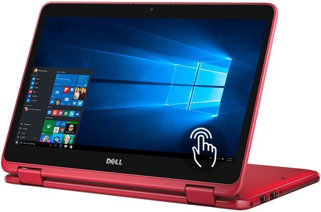 DELL Inspiron 11 3000 i3168-3270RED Intel Pentium N3710 (1.60 GHz) 4 GB  Memory 500 GB HDD 11.6