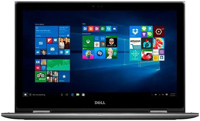 Alt view image 2 of 19 - DELL Inspiron 13 5000 i5568-0463GRY Intel Core i3 6th Gen 6100U (2.30 GHz) 4 GB Memory 500 GB HDD 13.3" Touchscreen 1920 x 1080 2-in-1 Laptop Windows 10 Home 64-Bit