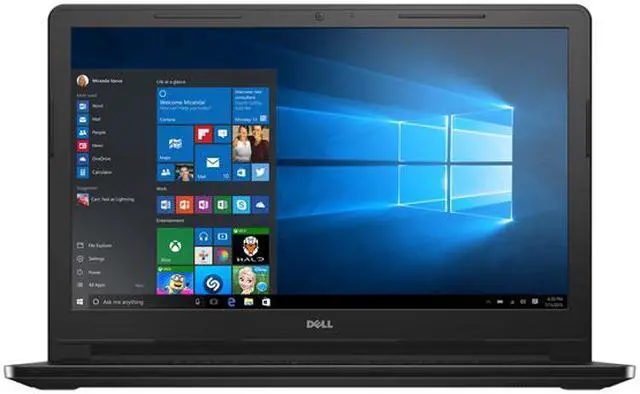 Alt view image 2 of 7 - DELL Laptop Inspiron Intel Celeron N3050 4GB Memory 500GB HDD Intel HD Graphics 15.6" Non-Touch Screen Windows 10 Home 64-Bit 15-3552 (i3552-4041BLK)