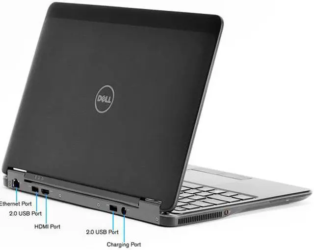 Alt view image 5 of 5 - DELL Ultrabook Latitude Intel Core i5-4300U 8GB Memory 256 GB SSD Intel HD Graphics 4400 12.5" Non-Touch Screen Windows 10 Pro 64-bit E7240