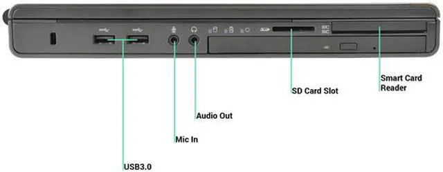 Alt view image 3 of 4 - DELL Grade A Laptop Precision M4800 Intel Core i7 4th Gen 4700MQ (2.40 GHz) 8 GB Memory 256 GB SSD Intel HD Graphics 4600 15.6" Windows 10 Pro 64-Bit