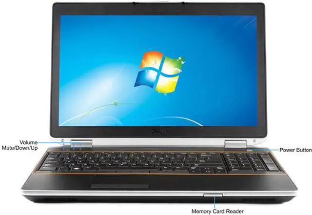 Alt view image 3 of 4 - DELL Grade A Laptop Latitude E6520 Intel Core i3 2nd Gen 2310M (2.10 GHz) 8 GB Memory 500 GB HDD Intel HD Graphics 3000 15.6" Windows 10 Pro 64-Bit
