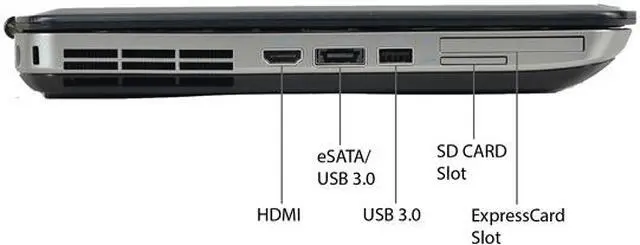 Alt view image 4 of 4 - DELL Latitude E5430 Laptop Intel Core i5 3320M (2.60 GHz) 8 GB Memory 128 GB SSD 14.0" Windows 10 Pro 64-bit Grade A