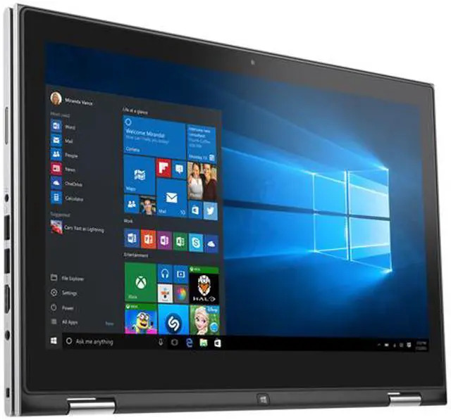 Alt view image 8 of 9 - DELL Inspiron 13 i7359-1952SLV 2-in-1 Convertible Laptop Intel Core i3 6100U (2.30 GHz) 4 GB Memory 1 TB HDD Intel HD Graphics 520 Shared memory 13.3" Touchscreen Windows 10 Home 64-Bit