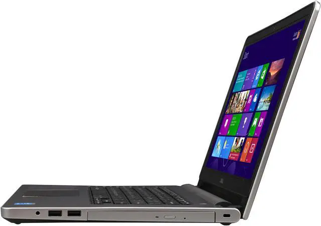 Alt view image 2 of 8 - DELL Laptop Inspiron Intel Core i3-4005U 4GB Memory 1TB HDD Intel HD Graphics 4400 14.0" Touch Screen Windows 8.1 64-Bit 14-5458