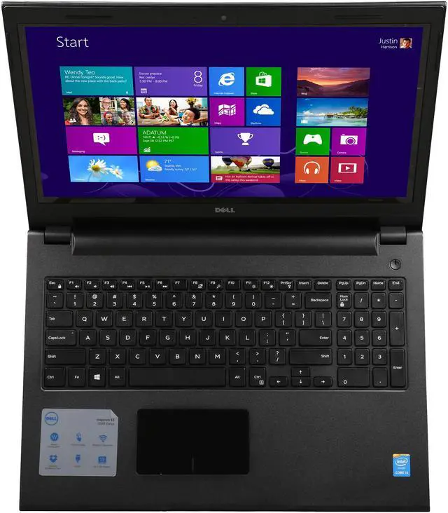 Alt view image 6 of 8 - DELL Laptop Inspiron Intel Core i5-5200U 8GB Memory 1TB HDD Intel HD Graphics 5500 15.6" Touch Screen Windows 8.1 64-Bit 15 - 3543
