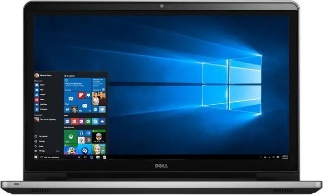 Alt view image 2 of 6 - DELL Laptop Inspiron Intel Core i5-6200U 8GB Memory 1TB HDD Intel HD Graphics 520 17.3" Touch Screen Windows 10 Home 64-Bit i5759-5306SLV