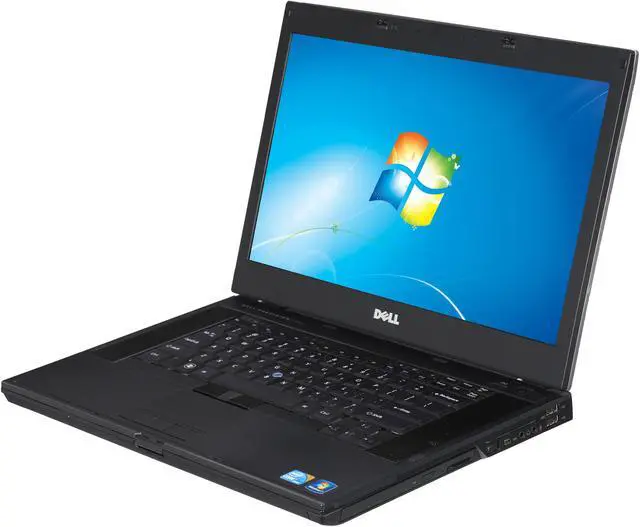 Main image of Dell M4500 15.6” Notebook with Quad Core Intel Core i7-740QM 1.73Ghz (2.93Ghz Turbo), 4GB DDR3 RAM, 128GB SSD, DVDRW, Windows 7 Professional 64 Bit