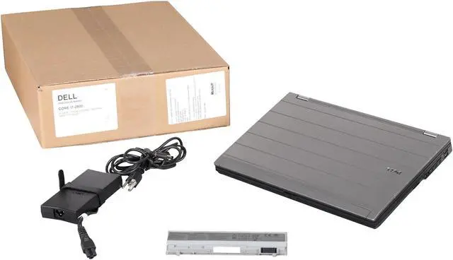 Alt view image 8 of 8 - Dell M4500 15.6” Notebook with Quad Core Intel Core i7-740QM 1.73Ghz (2.93Ghz Turbo), 4GB DDR3 RAM, 128GB SSD, DVDRW, Windows 7 Professional 64 Bit