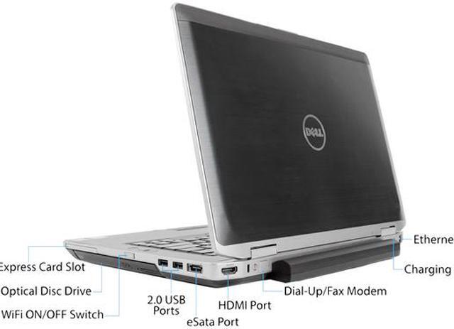 Alt view image 3 of 4 - DELL Latitude E6430 Laptop Intel Core i5 3rd Gen 3320M (2.60 GHz) 8 GB Memory 256 GB SSD 14.0" Windows 10 Pro 64-bit Grade A