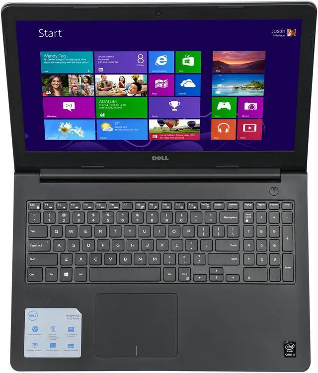 Alt view image 6 of 8 - DELL Laptop Inspiron 15 Intel Core i5-5200U 8GB Memory 1TB HDD Intel HD Graphics 5500 15.6" Non-Touch Screen Windows 8.1 Home 64-Bit i5548-833SLV