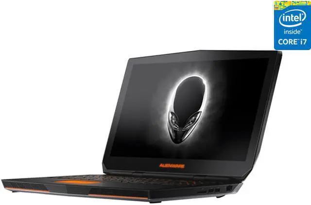 Main image of Alienware - 17.3" NVIDIA GeForce GTX 980M - Intel Core i7-4710HQ  - 16GB Memory - 128 GB SSD - Windows 8.1 64-Bit - Gaming Laptop - (ANW17-6421SLV )