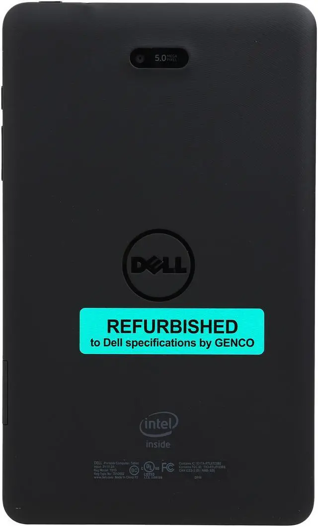 Alt view image 4 of 8 - Dell Venue 8 Pro 3845 3000 Series 32GB Windows 8.1 Tablet (Certified Refurbished)