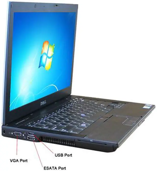 Alt view image 2 of 4 - DELL Laptop Intel Core i5-520M 4GB Memory 500GB HDD Intel HD Graphics 14.1" Windows 7 Professional 64-Bit E6410