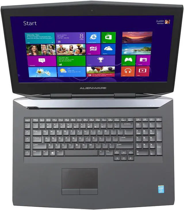 Alt view image 6 of 8 - Alienware Laptop Intel Core i7-4700MQ 16GB Memory 750GB HDD Dual NVIDIA GeForce GTX 765M 18.4" Windows 8 ALW18-2991sLV