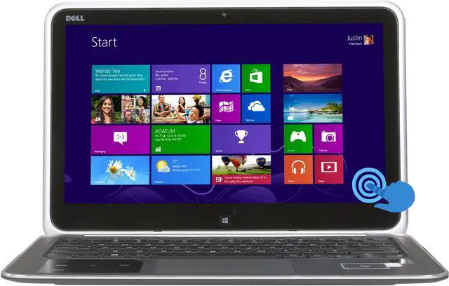 Alt view image 5 of 12 - DELL XPS 12 Core i5 4GB 128GB SSD 12.5" Touchscreen 2-in-1 Ultrabook/Tablet- Windows 8 (XPSU12-5327)