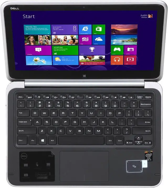 Alt view image 10 of 12 - DELL XPS 12 Core i5 4GB 128GB SSD 12.5" Touchscreen 2-in-1 Ultrabook/Tablet- Windows 8 (XPSU12-5327)