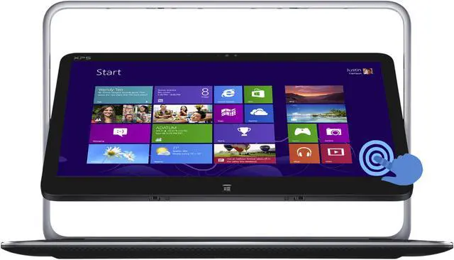 Main image of DELL XPS 12 Core i5 4GB 128GB SSD 12.5" Touchscreen 2-in-1 Ultrabook/Tablet- Windows 8 (XPSU12-5327)
