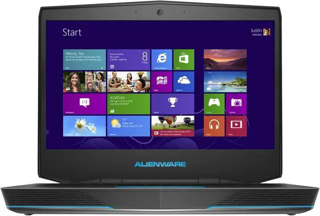 Alt view image 5 of 8 - Alienware - 14.0" NVIDIA GeForce GT 750M - Intel Core i7-4700MQ  - 8GB Memory - - Windows 8 - Gaming Laptop - (14 (ALW14-2812sLV) )