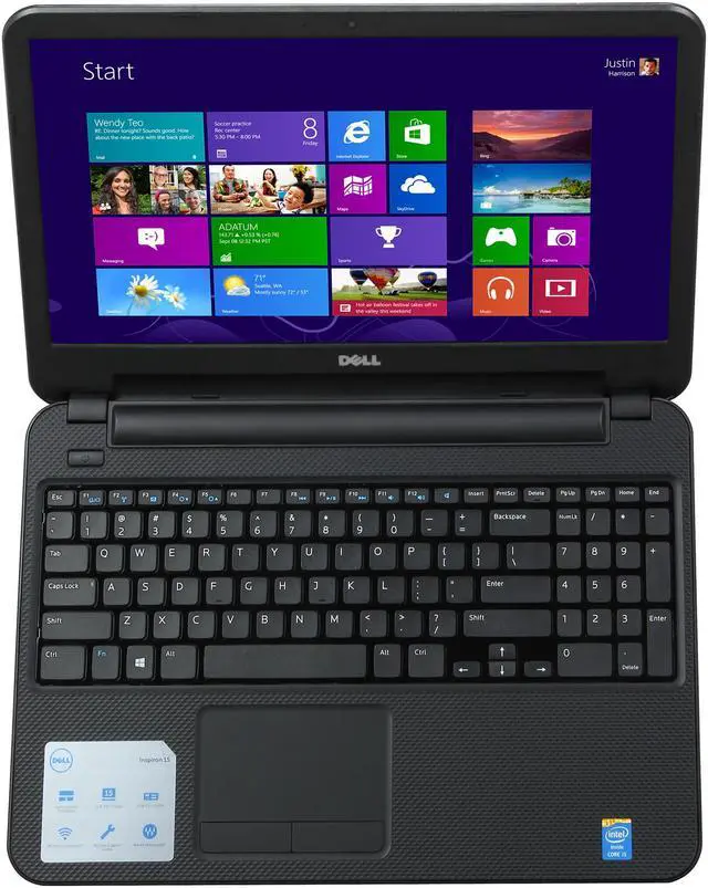 Alt view image 6 of 8 - DELL Laptop Inspiron Intel Core i5-4200U 6GB Memory 750GB HDD Intel HD Graphics 4400 15.6" Windows 8 15 (i15RV-8526BLK)