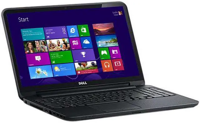 Alt view image 2 of 9 - DELL Laptop Inspiron Intel Core i5-4200U 6GB Memory 500GB HDD Intel HD Graphics 4400 15.6" Touch Screen Windows 8 15 (i15RVT-13287BLK)