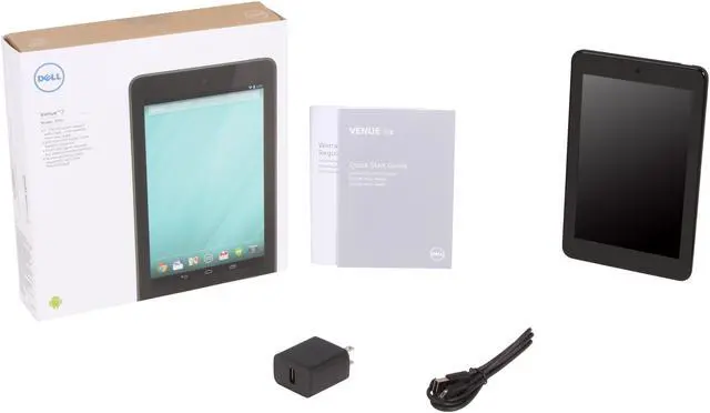 Alt view image 8 of 8 - DELL Venue 7 Intel Atom Z2560 2GB Memory 16GB eMMC 7.0" Touchscreen Tablet - WiFi Version Android 4.2 (Jelly Bean)