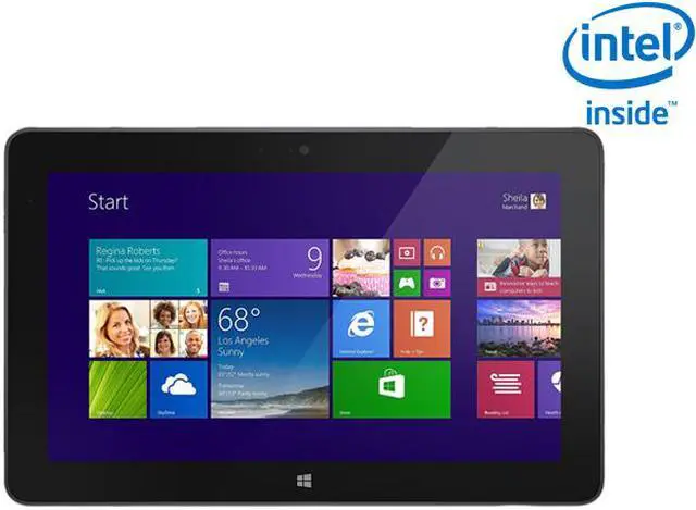 Main image of DELL Pro 11i Ultrabook / Tablet PC (2in1) - Core i5 4210Y 4GB RAM 128GB 10.8" Touchscreen Windows 8.1 (Pro11i-8182BLK)