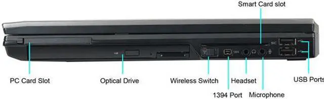 Alt view image 3 of 4 - DELL Laptop E6510 Intel Core i5 2.40 GHz 4 GB Memory 160 GB HDD Integrated Graphics 15.5" Windows 10 Pro 64-Bit