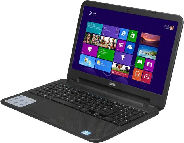 Main image of DELL Laptop Inspiron Intel Core i3-3217U 4GB Memory 500GB HDD Intel HD Graphics 4000 15.6" Windows 8.1 (64Bit) i15RV-1435BLK