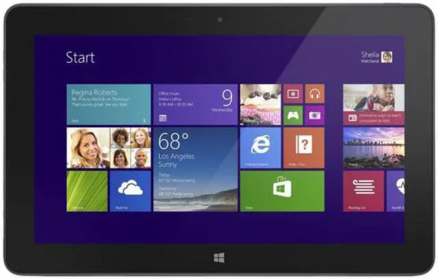 Alt view image 2 of 8 - DELL Venue 11 Pro 462-3453 4GB Memory 10.8" 1920 x 1080 Tablet Windows 8.1 64-Bit Black
