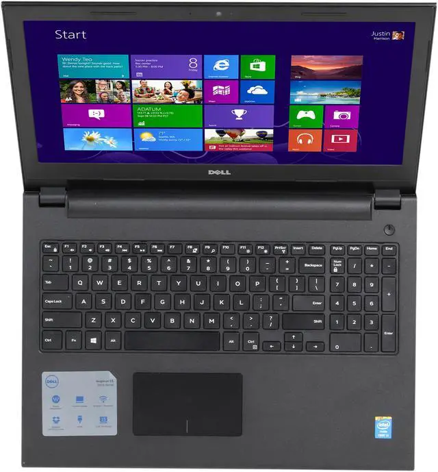 Alt view image 6 of 8 - DELL Laptop Inspiron 15 Intel Core i3-4030U 4GB Memory 500GB HDD Intel HD Graphics 15.6" Non-Touch Screen Windows 8.1 64-Bit i3542-3333BK