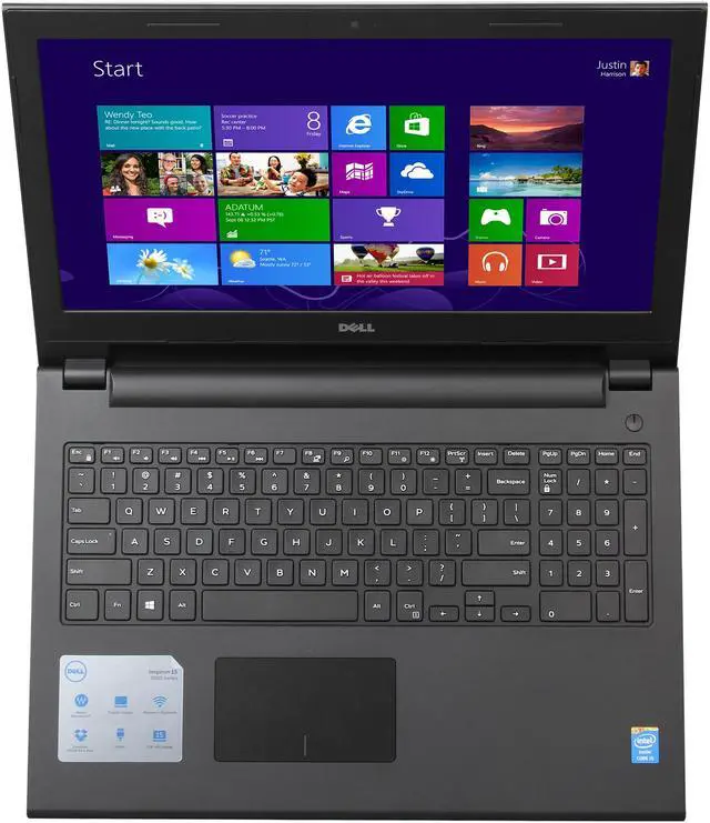 Alt view image 6 of 8 - DELL Laptop Inspiron 15 Intel Core i5-4210U 8GB Memory 1TB HDD Intel HD Graphics 4400 15.6" Non-Touch Screen Windows 8.1 64-Bit i3542-6666BK