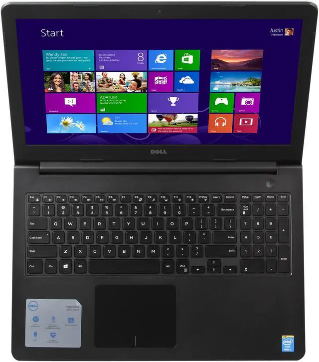 Alt view image 6 of 8 - DELL Laptop Inspiron 15 Intel Core i7-4510U 8GB Memory 1TB HDD Intel HD Graphics 4400 15.6" Non-Touch Screen Windows 8.1 64-Bit i5547-5780sLV