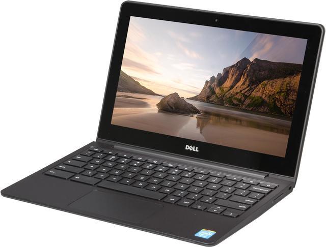 Main image of DELL Chromebook Intel Celeron 2955U 2GB Memory 16 GB SSD 11.6" Non-Touch Screen Chrome OS 730-8302