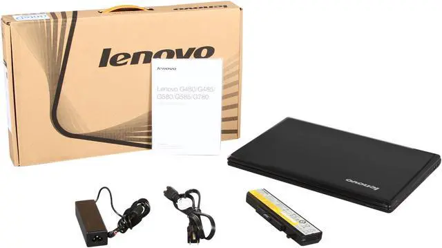 Alt view image 8 of 8 - Lenovo Laptop IdeaPad Intel Celeron B830 4GB Memory 320GB HDD Intel HD Graphics 15.6" Windows 8 G580 (59348969)