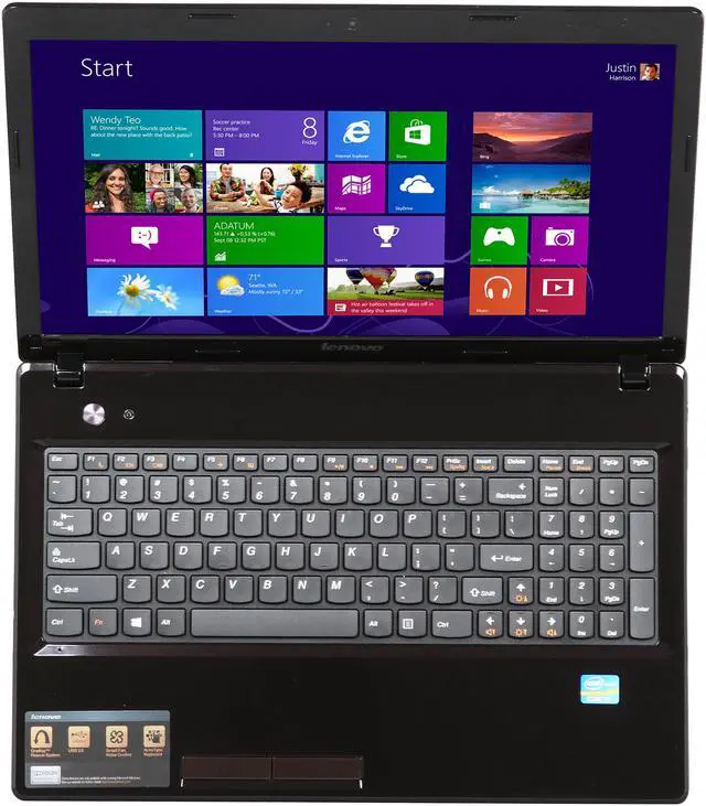 Alt view image 6 of 8 - Lenovo Laptop Intel Core i5-3210M 4GB Memory 500GB HDD Intel HD Graphics 4000 15.6" Windows 8 G580 (59344054)