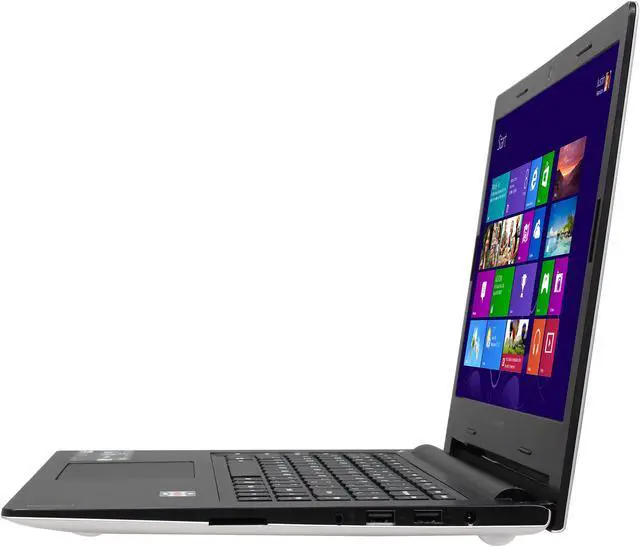 Alt view image 2 of 8 - Lenovo Ultra-thin Notebook IdeaPad AMD A6-4455M 4GB Memory 500GB HDD AMD Radeon HD 7500G 14.0" Windows 8 S405 (59342926)