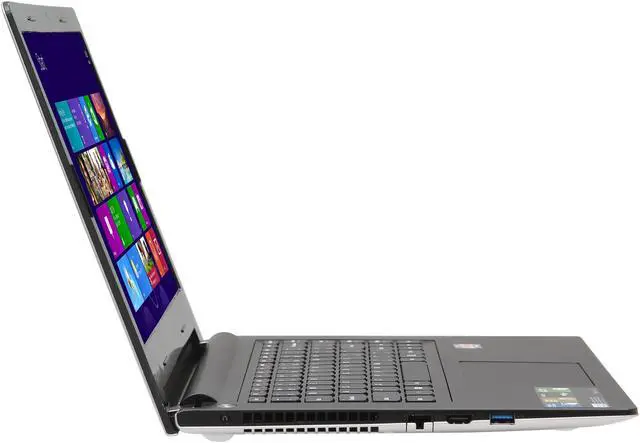 Alt view image 4 of 8 - Lenovo Ultra-thin Notebook IdeaPad AMD A8-4555M 4GB Memory 500GB HDD AMD Radeon HD 7600G 14.0" Windows 8 S405 (59342927)