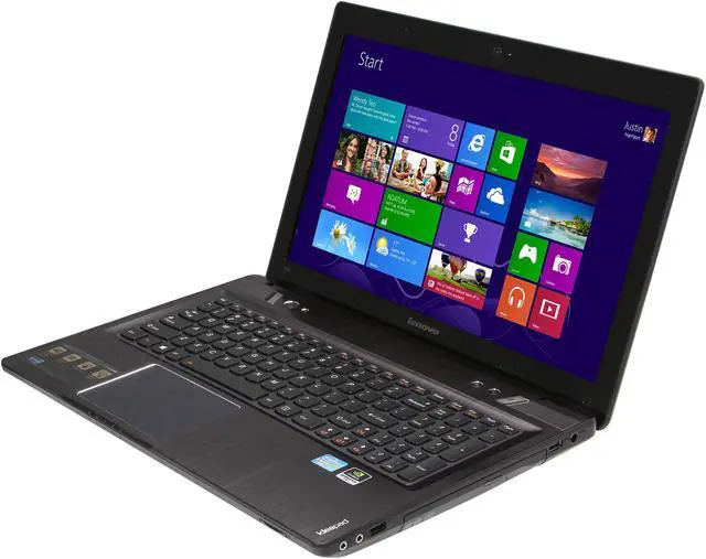 Main image of Lenovo IdeaPad - 15.6" NVIDIA GeForce GTX 660M - Intel Core i7-3630QM  - 8GB Memory - 16 GB SSD - Windows 8 - Gaming Laptop - (Y580 (59353260) )