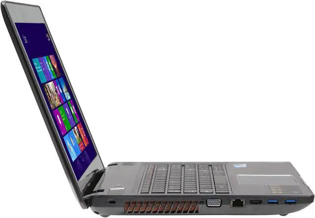 Alt view image 4 of 8 - Lenovo IdeaPad - 15.6" NVIDIA GeForce GTX 660M - Intel Core i7-3630QM  - 8GB Memory - - Windows 8 - Gaming Laptop - (Y580 (59345717) )