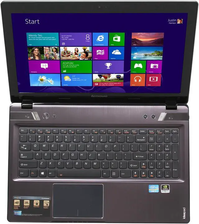 Alt view image 6 of 8 - Lenovo IdeaPad - 15.6" NVIDIA GeForce GTX 660M - Intel Core i7-3630QM  - 8GB Memory - - Windows 8 - Gaming Laptop - (Y580 (59345717) )