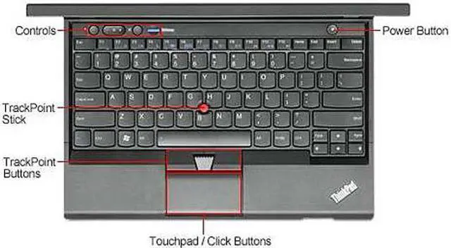 Alt view image 6 of 6 - ThinkPad Laptop X Series Intel Core i5-3320M 4GB Memory 500GB HDD Intel HD Graphics 4000 12.5" Windows 7 Professional 64-Bit X230 (2320HPU)