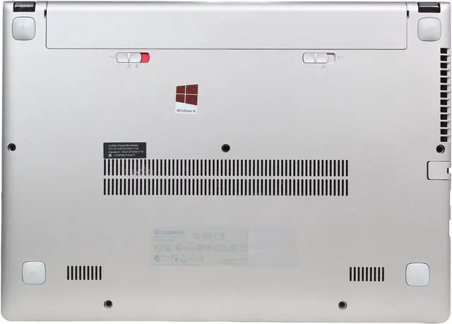 Alt view image 7 of 8 - Lenovo Ultra-thin Notebook IdeaPad AMD A6-4455M 4GB Memory 500GB HDD AMD Radeon HD 7500G 14.0" Windows 8 S405 (59351953)